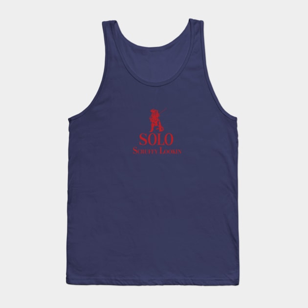 Solo Scruffy Lookin Tank Top by MindsparkCreative